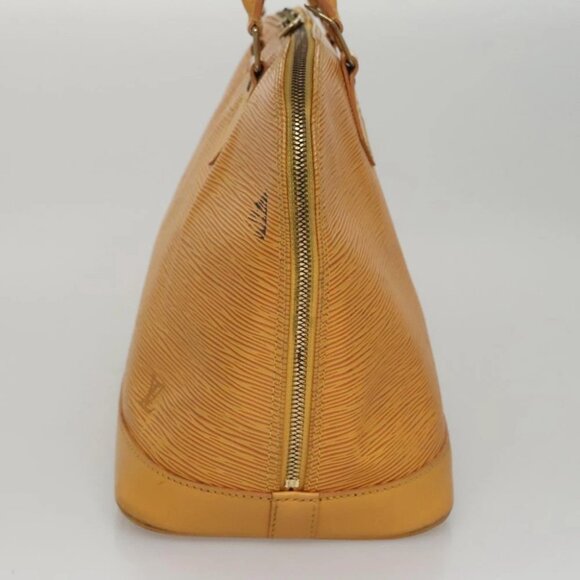 LOUIS VUITTON Epi Alma Hand Bag Yellow LV - Picture 3 of 15